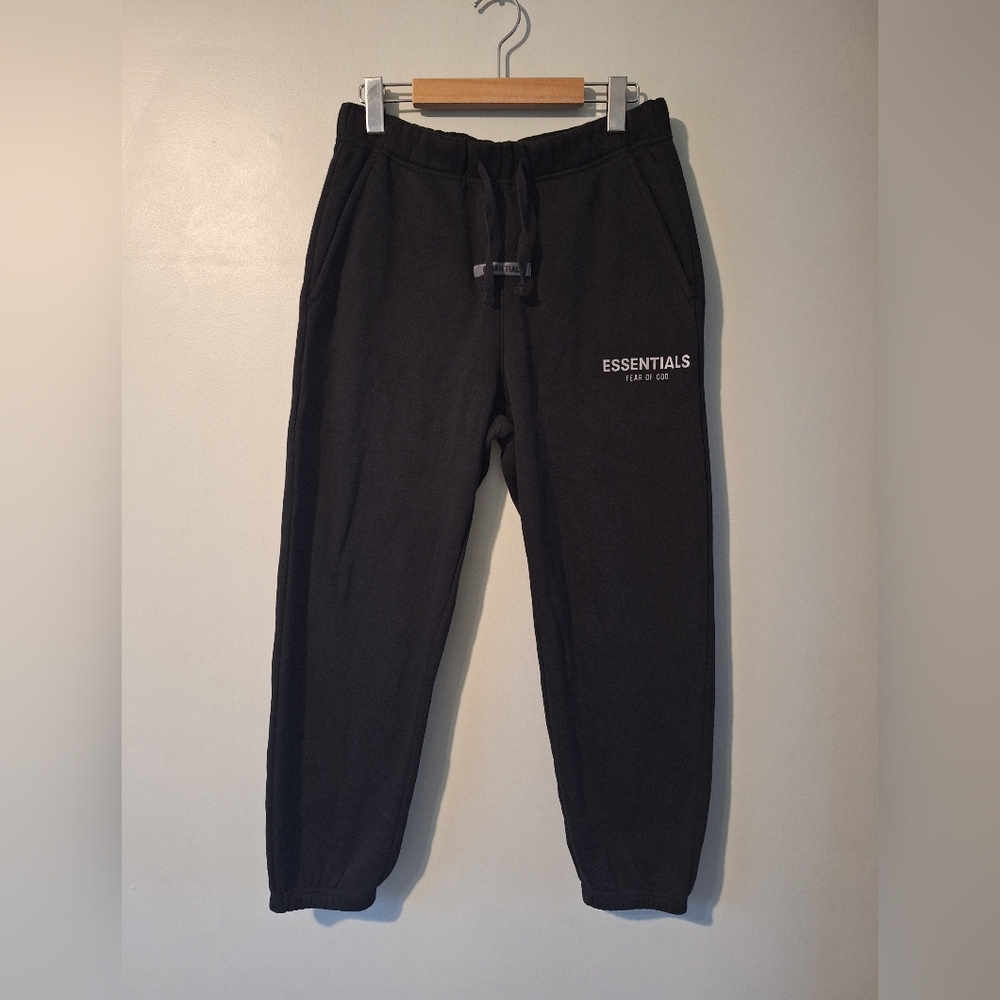 Essentials Fear Of God Black Men's Joggers - M